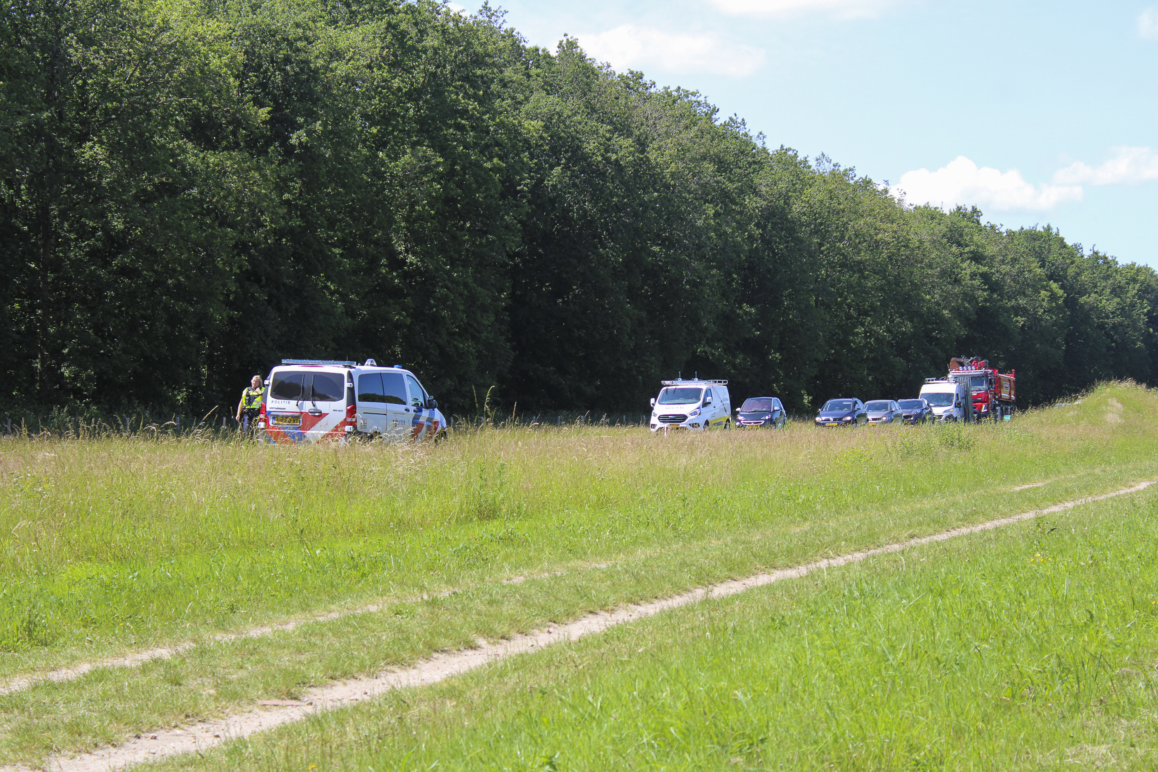 Hulpdiensten rukken uit na ongeval N34 Schipborg