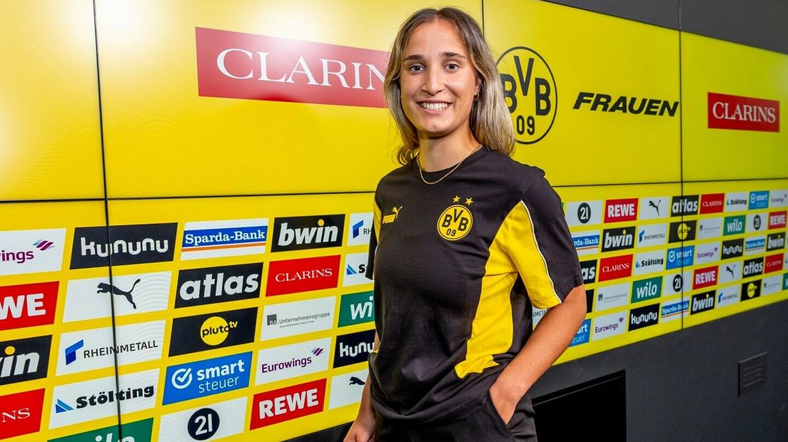 Jenske Steenwijk (20) uit Emmen tekent bij Borussia Dortmund: “Ik heb er echt heel veel zin in”