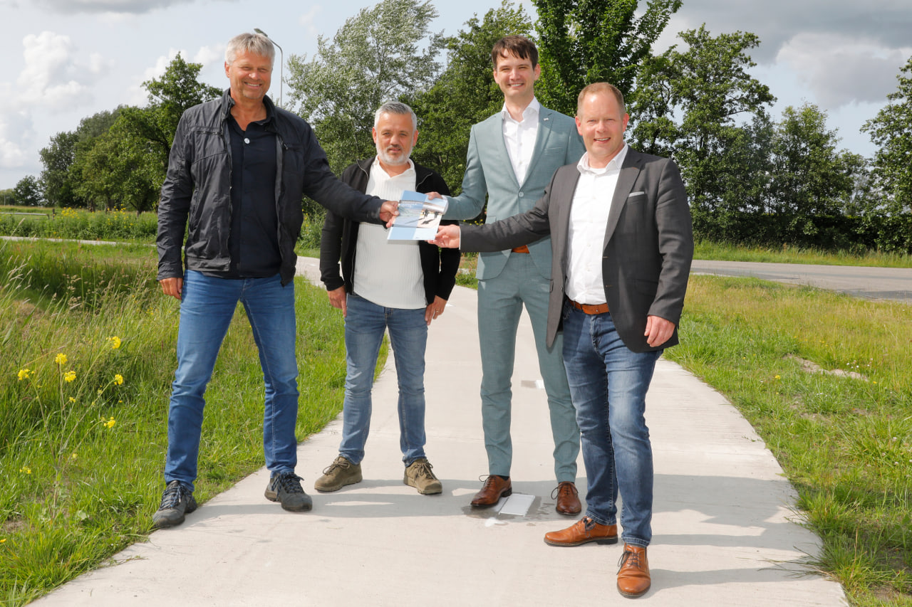 Fietspaden in Dantumadiel breder en veiliger