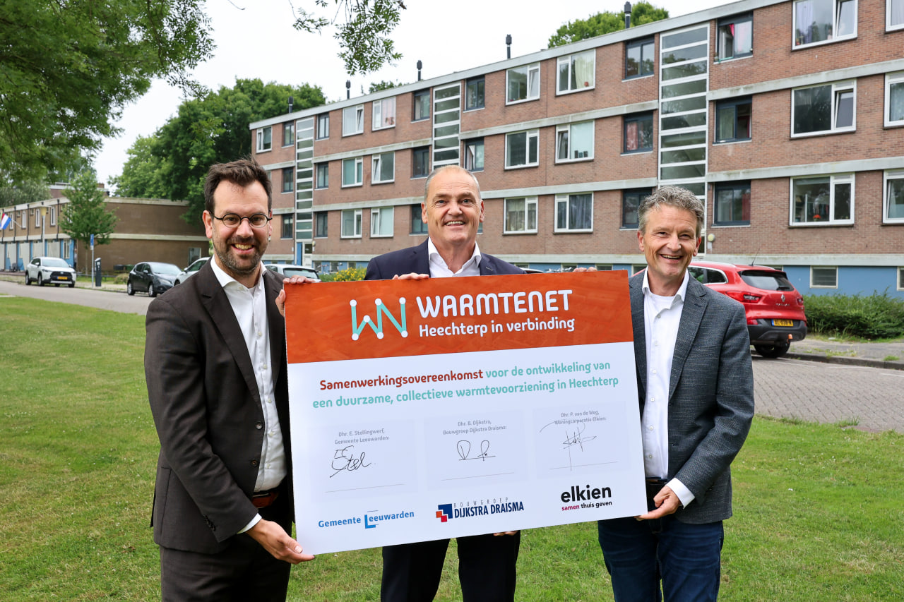 Warmtebedrijf Heechterp opgericht, Eerste stap naar duurzame warmte voor iedereen