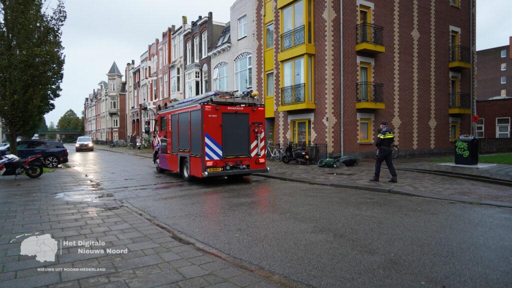 Brand in woning aan de Oosterhaven snel onder controle