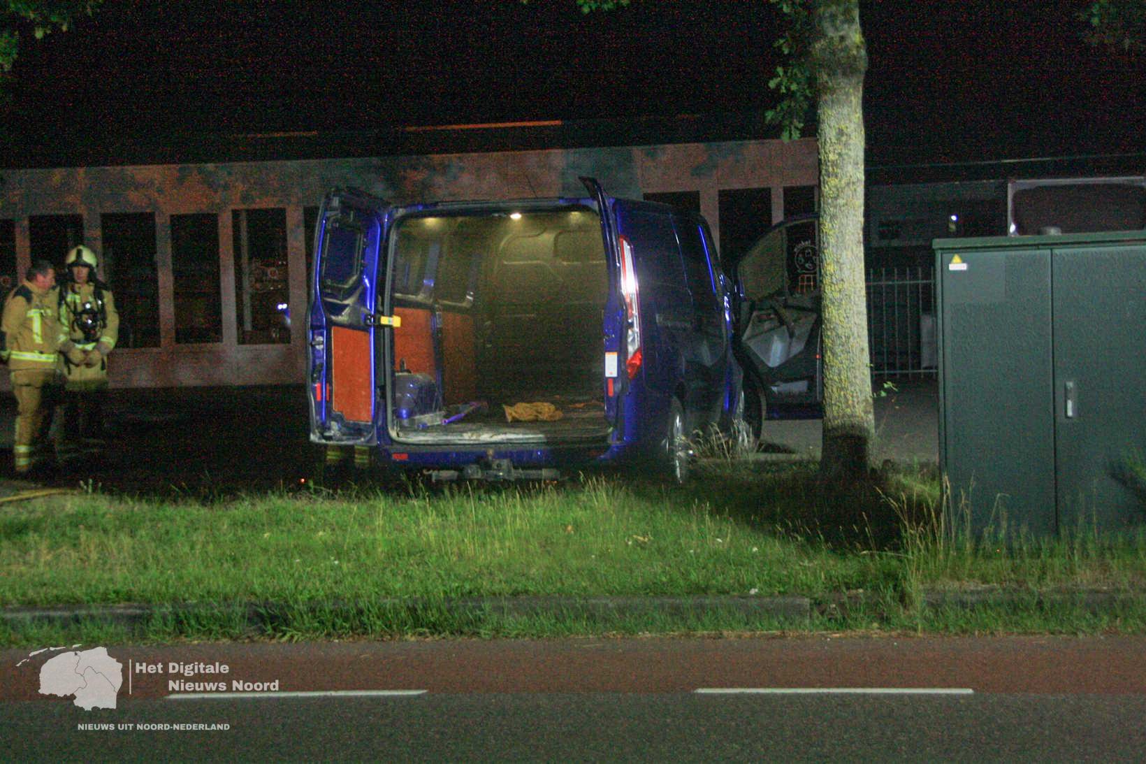 Voertuigbrand in Emmen snel onder controle