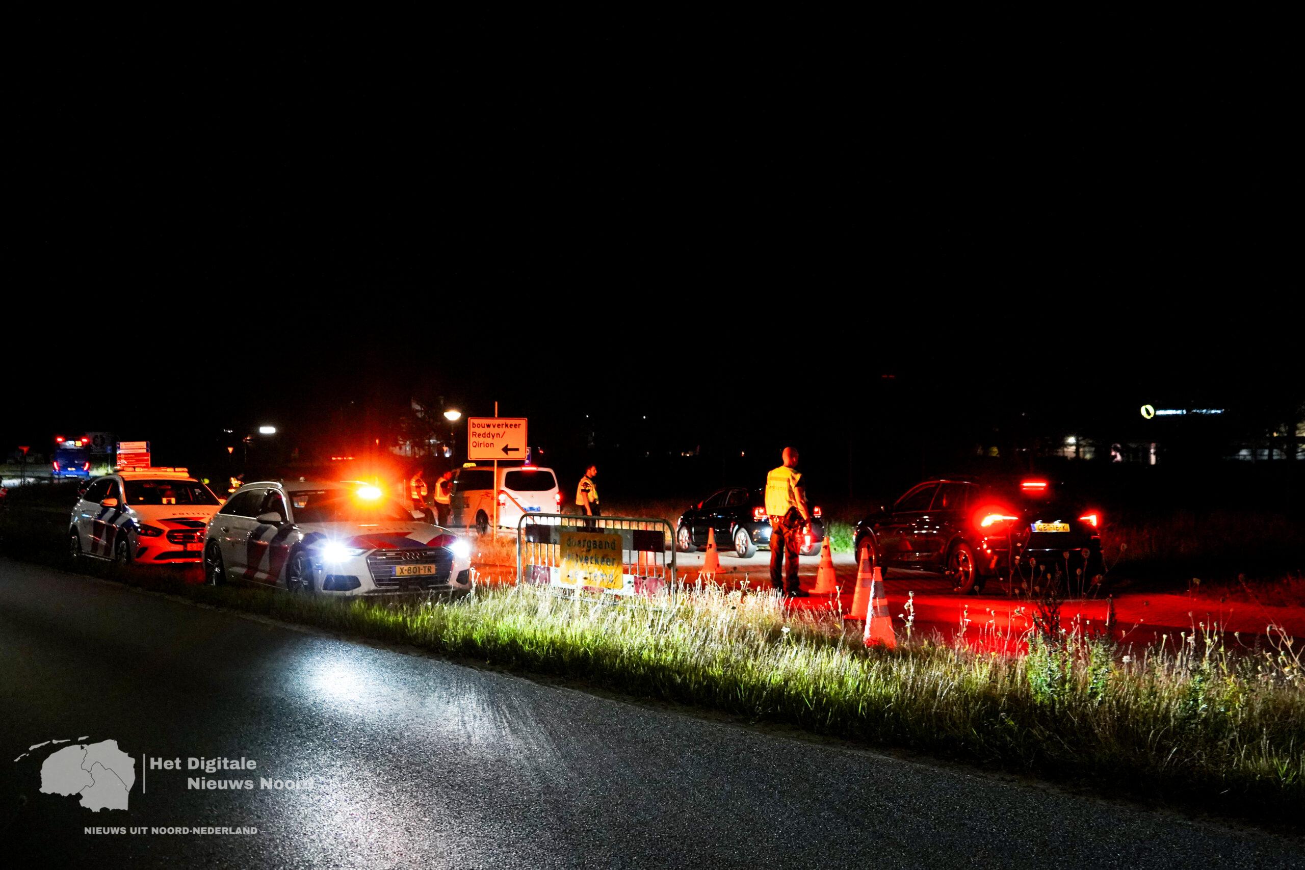 Politiecontroles en toegangswegen Joure afgesloten vanwege illegaal Project X-feest