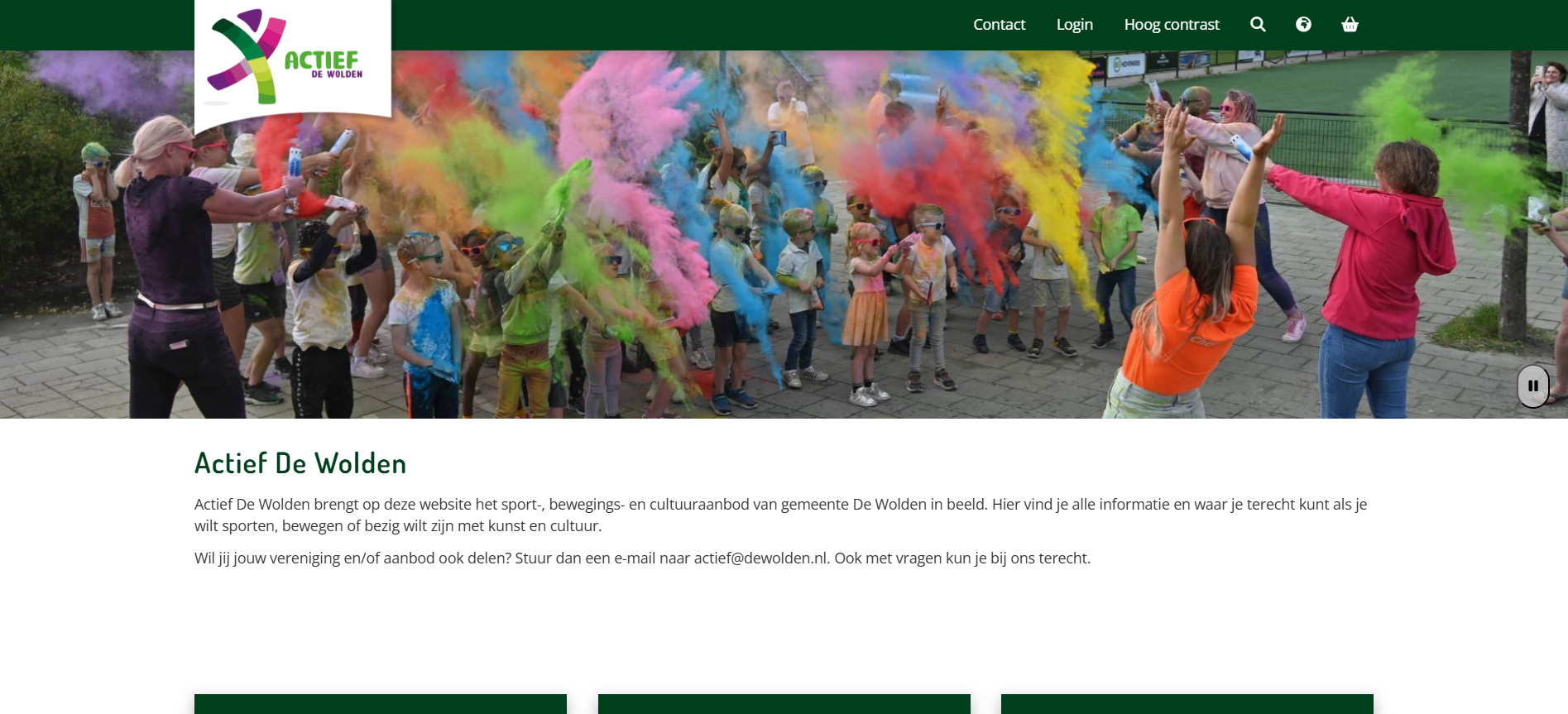 Nieuwe website bundelt sport en cultuur in De Wolden