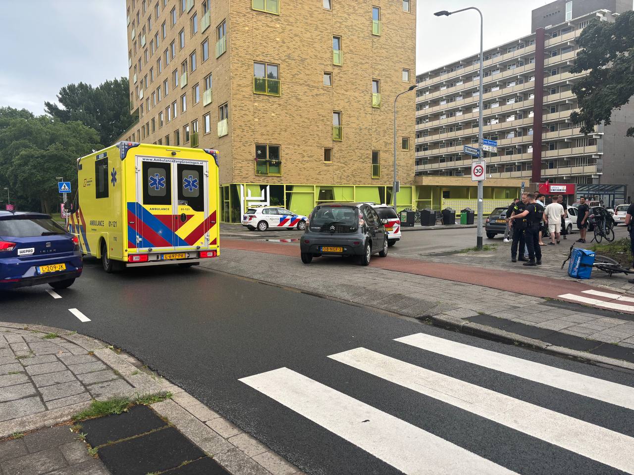 Zwaargewonde bij steekpartij in Groningen
