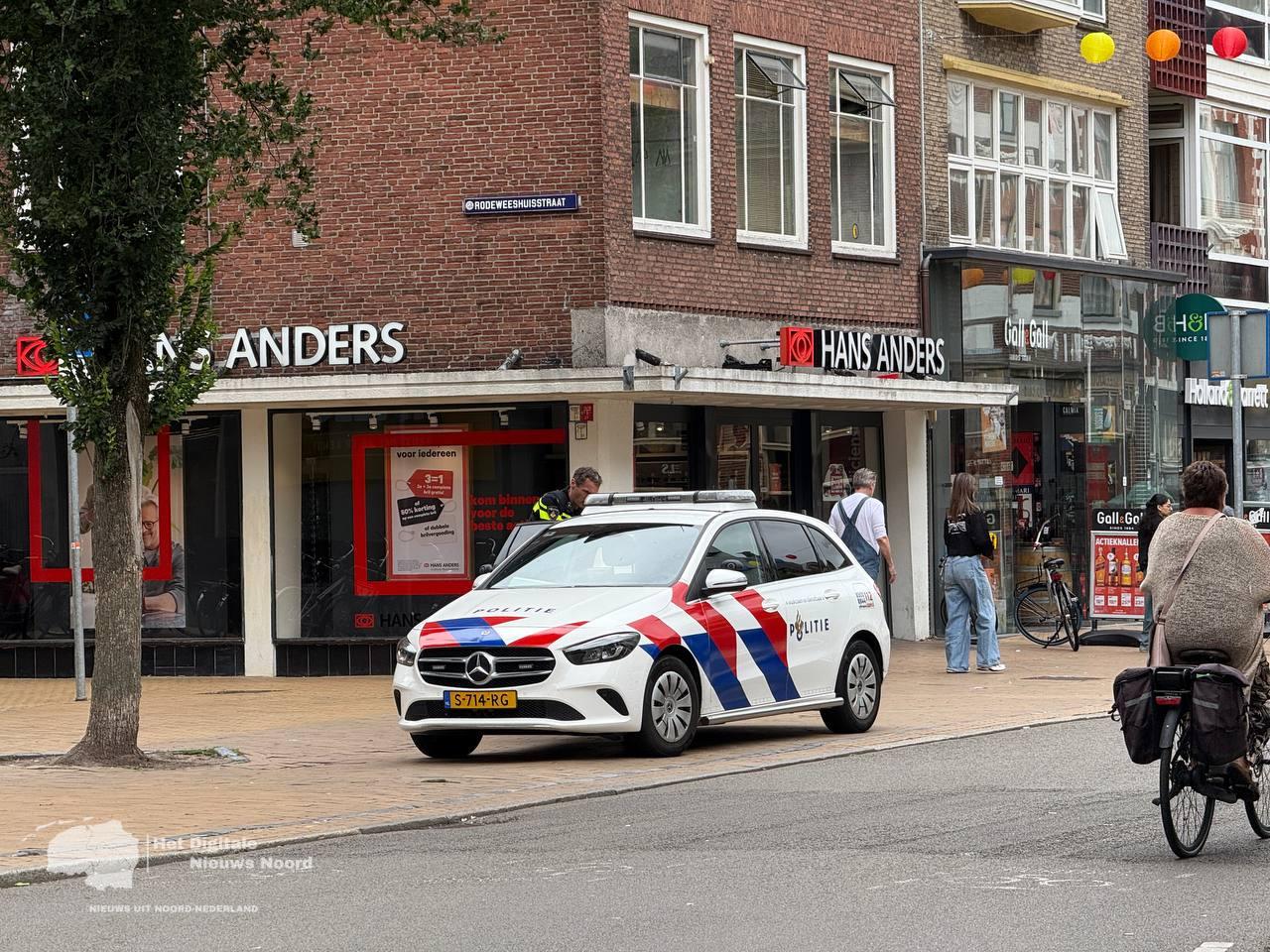 Gewonde bij steekincident op Grote Markt in Groningen