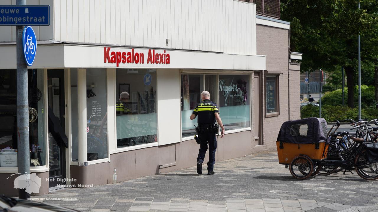 Mogelijk steekincident in Nieuwe Ebbingestraat Groningen