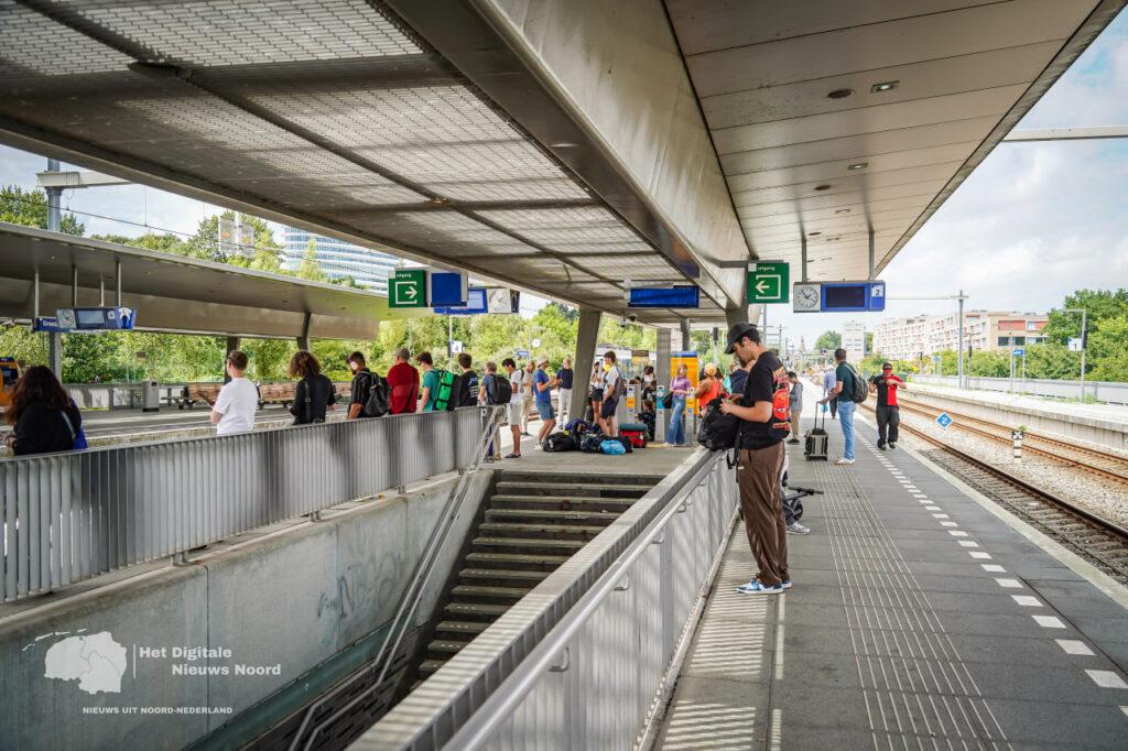 Treinverkeer tussen Groningen Europapark en Assen door defecte bovenleiding