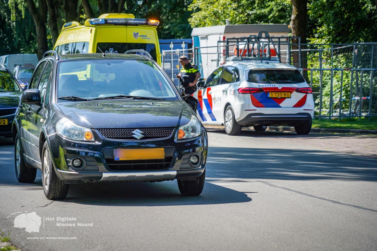 Botsing tussen twee auto’s in Emmen door voorrangsfout