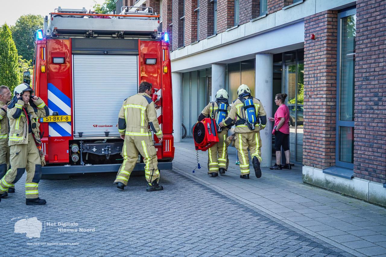 Brand in ouderencentrum aan Laan van het Kwekebos in Emmen