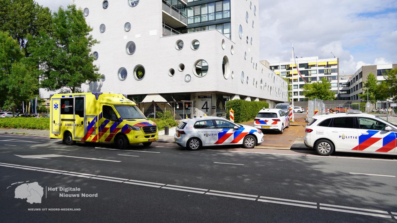 Gewonde bij steekincident in woning aan de Sportlaan in Groningen