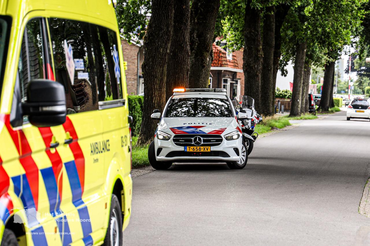 Fietser gewond bij aanrijding in Nieuw-Amsterdam