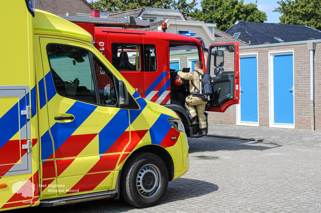 Man gered uit woning vol rook in Hoogezand