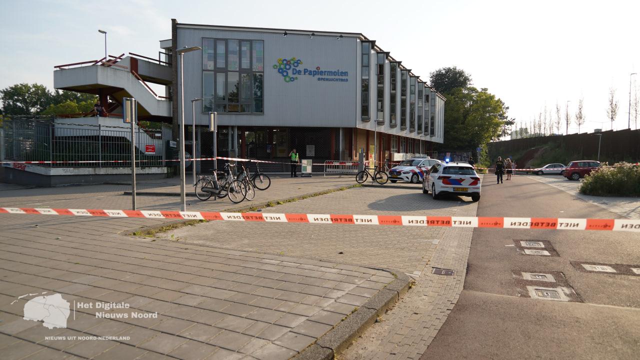 Schietincident bij zwembad De Papiermolen in Groningen