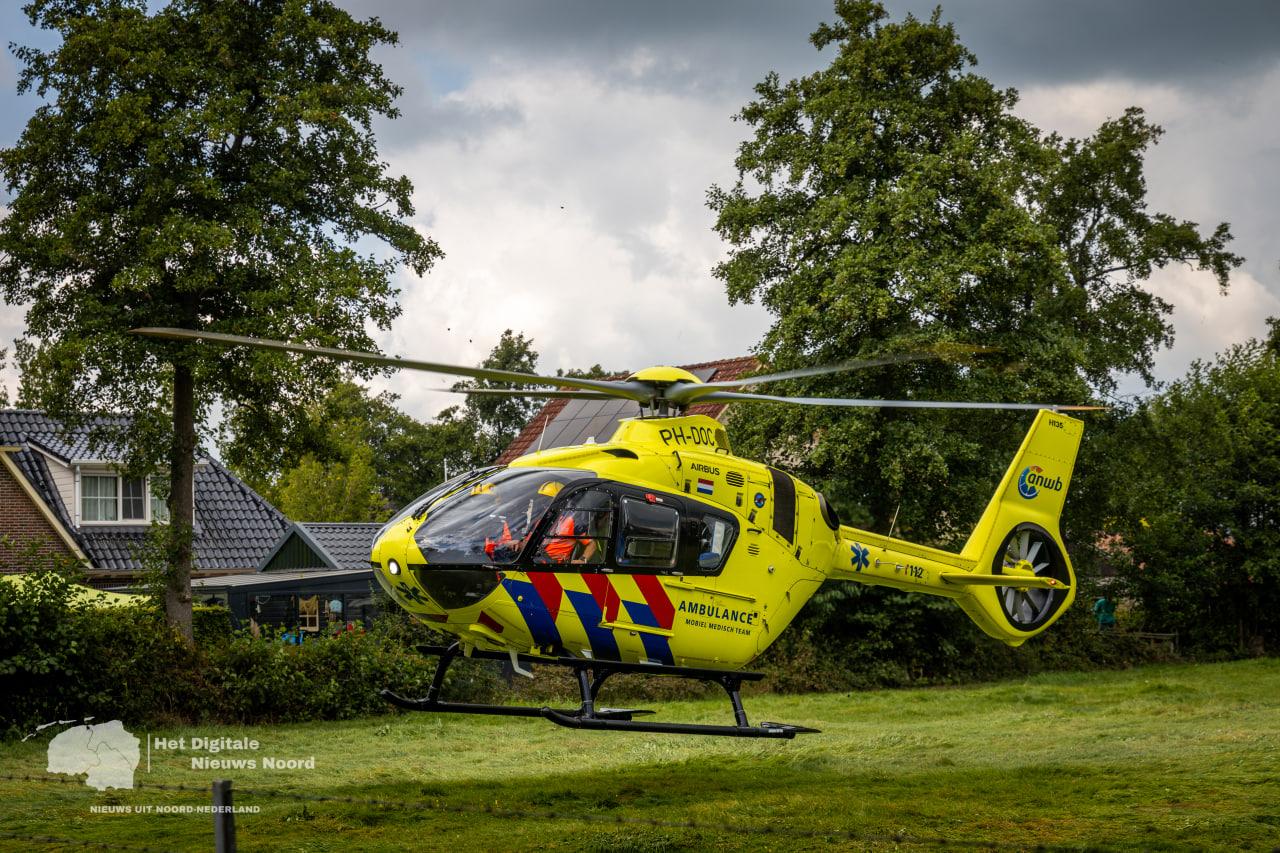 UPDATE: 68-jarige man uit 2e Exloërmond overleden na botsing met zitmaaier in 2e Exloërmond