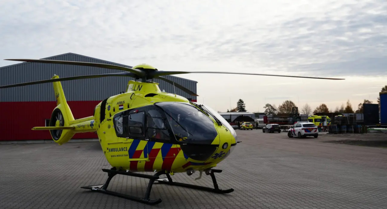 Werknemer overleden bij bedrijfsongeval in Klazienaveen