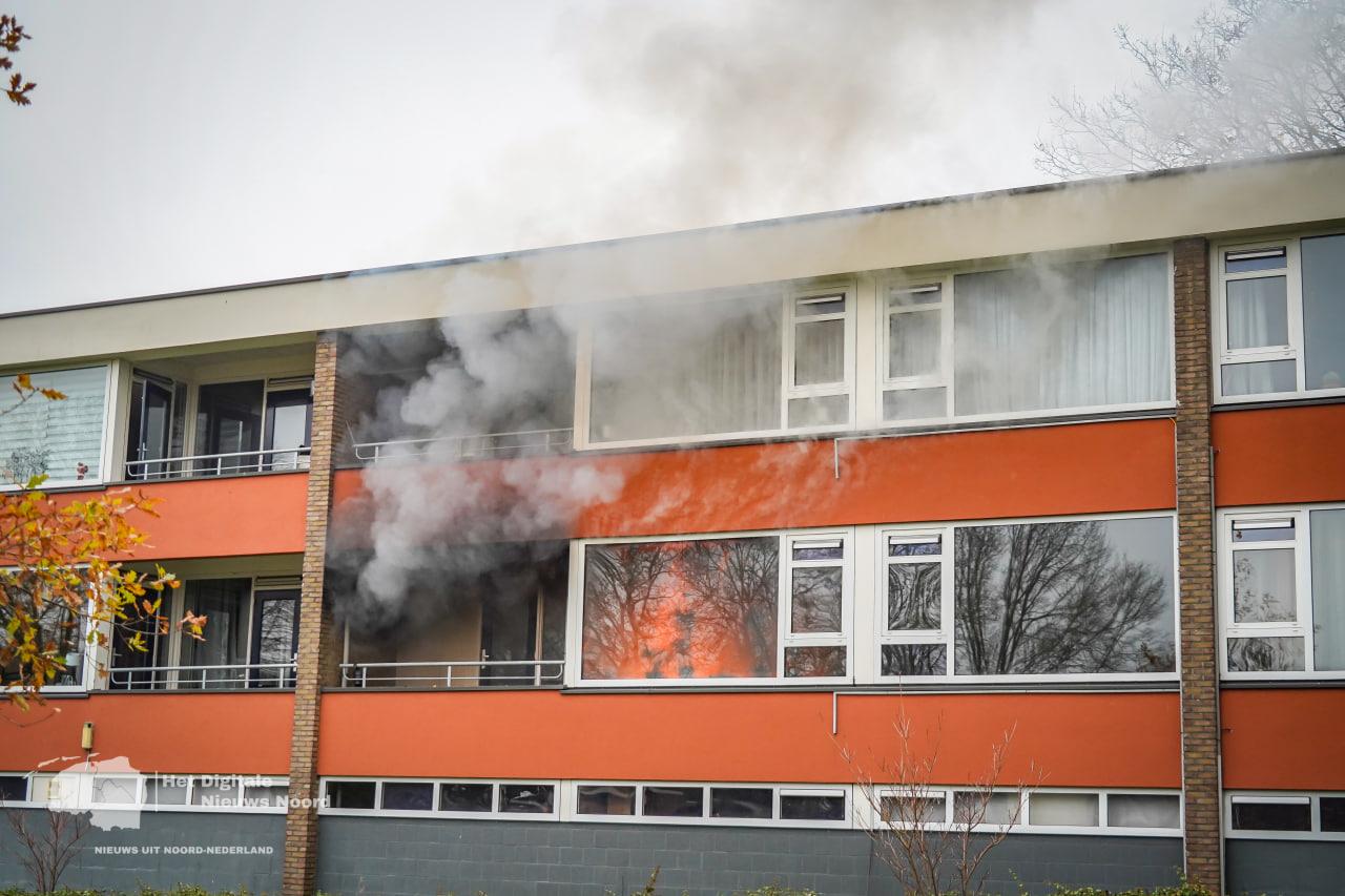 112-nieuws vrijdag 28 november: Appartement in Emmen ontruimd na uitslaande brand • Seon ondersteunt politie bij veilig opruimen drugslab Klazienaveen