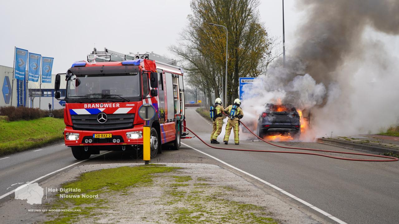 112-nieuws woensdag 3 december: Steekincident in Groningen • Autobrand op het Hoendiep in Groningen