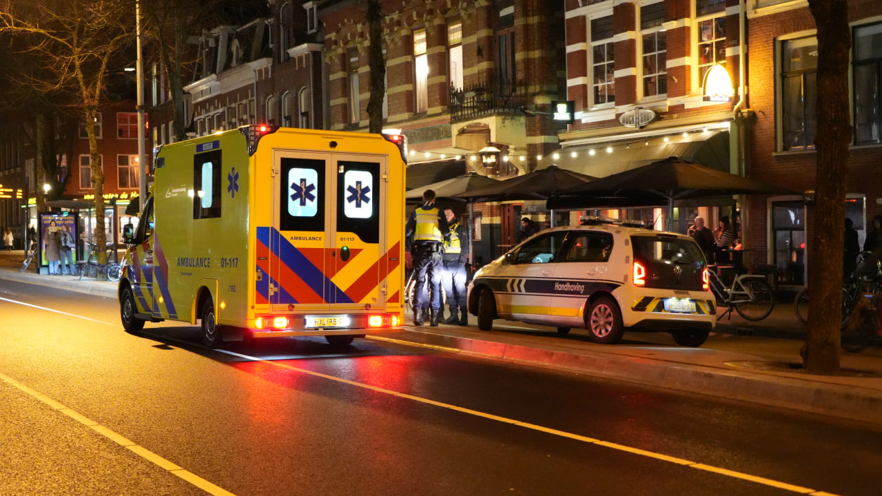 Fietsbezorger gewond bij ongeval met auto in Groningen