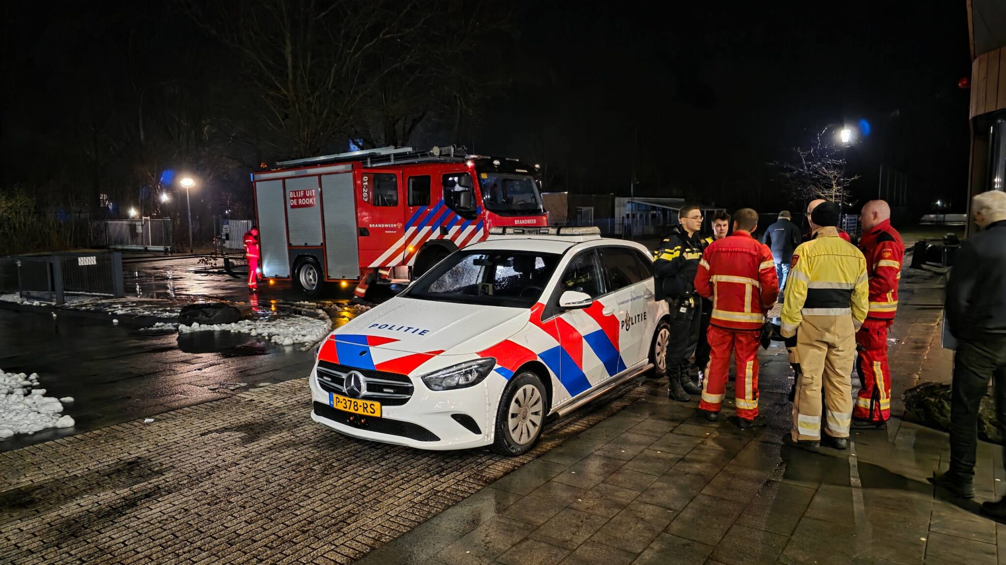Vier personen vast in gang bij Noorderpoort College in Stadskanaal